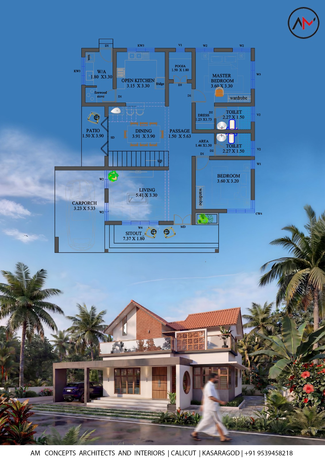 Climate-responsive homes: designing for Kerala's monsoon