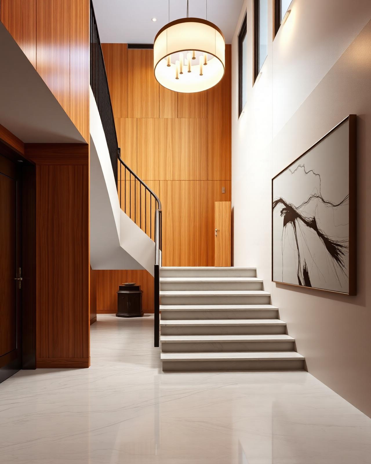 Foyer & staircase, Malappuram